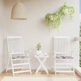 vidaXL Garden Chair Cushions 2 pcs 40x40x4 cm oxford fabric anthracite