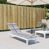 vidaXL Terrasstoelkussen (75+105)x50x4 cm antracietkleurig