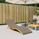 vidaXL Ligbedkussen 200x50x3cm oxford stof antracietkleurig