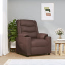 vidaXL Fauteuil électrique verstelbaar kunstleer noir
