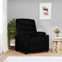 vidaXL Electric massage chair artificial leather black