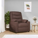 vidaXL Electric massage chair artificial leather black