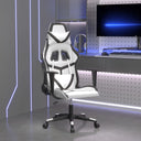 vidaXL Gamestoel artiste noir et bleu