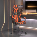 vidaXL Gamestoel artiste noir et bleu