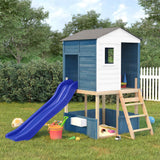 vidaXL Solid Spruce Wood Playhouse
