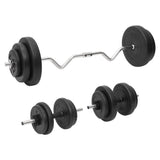 vidaXL Dumbbell Set with Weights 60 kg