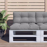 vidaXL Pallet Cushions 2 pcs Fabric Anthracite