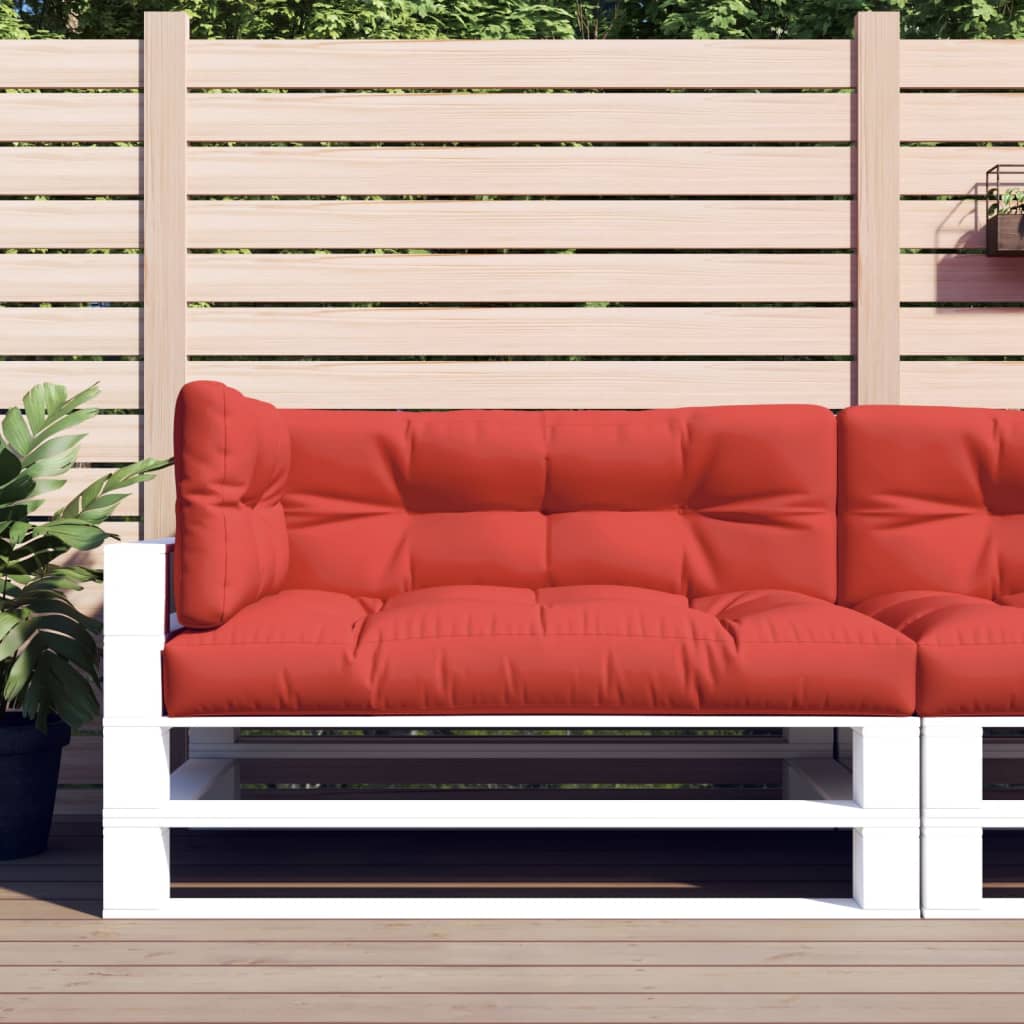 vidaXL Pallet Cushions 3 pcs Fabric Anthracite