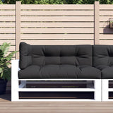 vidaXL Pallet Cushions 3 pcs Fabric Anthracite