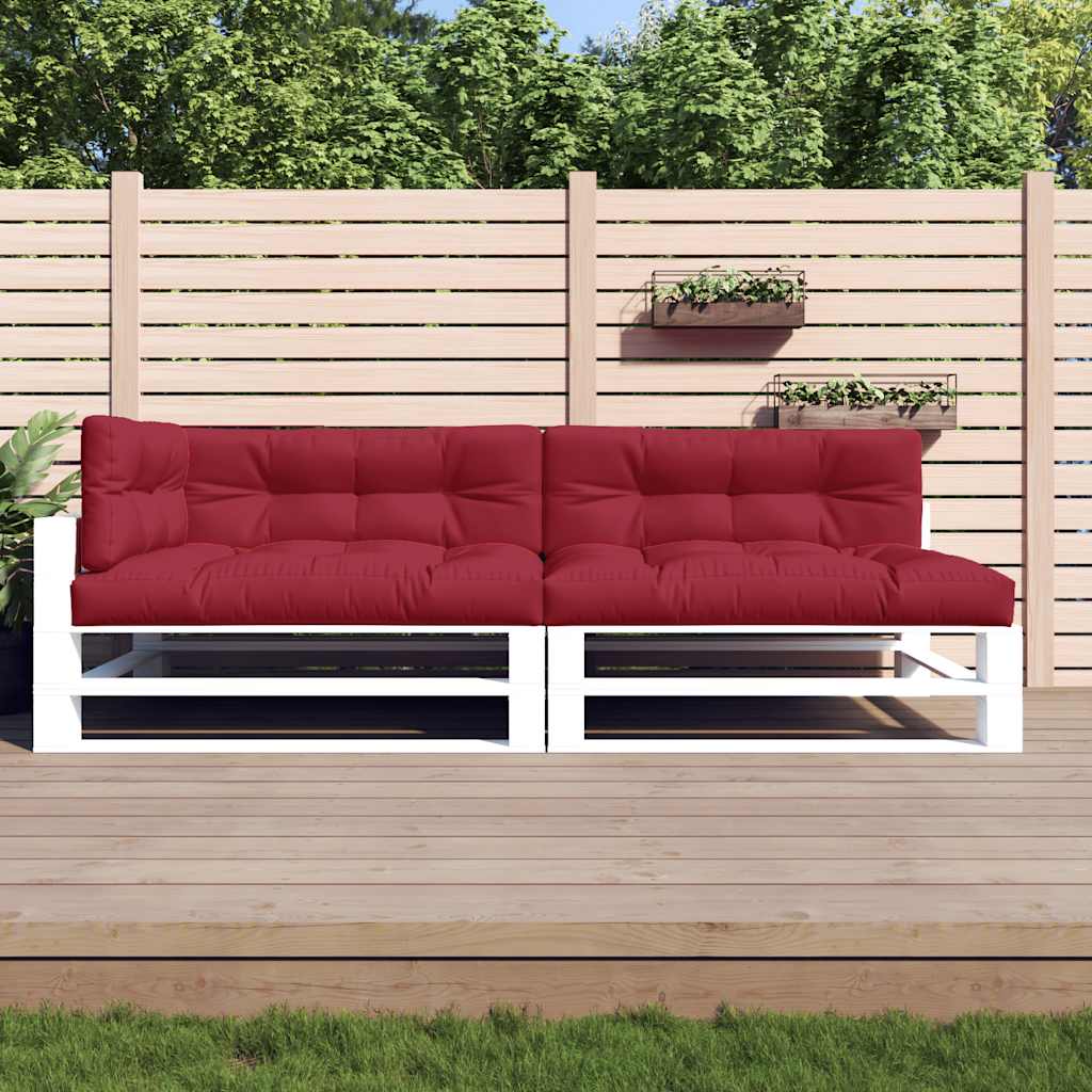 vidaXL Pallet Cushions 5 pcs fabric anthracite