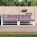 vidaXL Palletkussens 5 st stof antracietkleurig