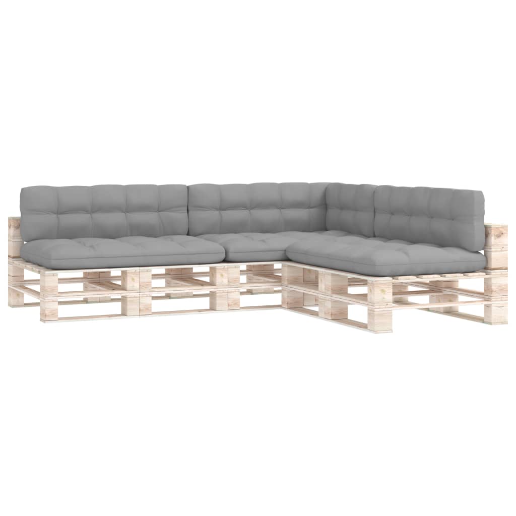 vidaXL Pallet Sofa Cushions 7 pcs anthracite