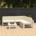 vidaXL Pallet Sofa Cushions 7 pcs anthracite