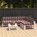 vidaXL Pallet Sofa Cushions 7 pcs anthracite