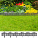 vidaXL Gazonranden 17 st 10 m PP couleur antraciet