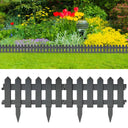 vidaXL Gazonranden 25 st 10 m PP couleur antraciet