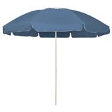vidaXL Strandparasol 240 cm zandgeel