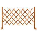 vidaXL Usine de jardin 120x60 cm massif vurenhout orange