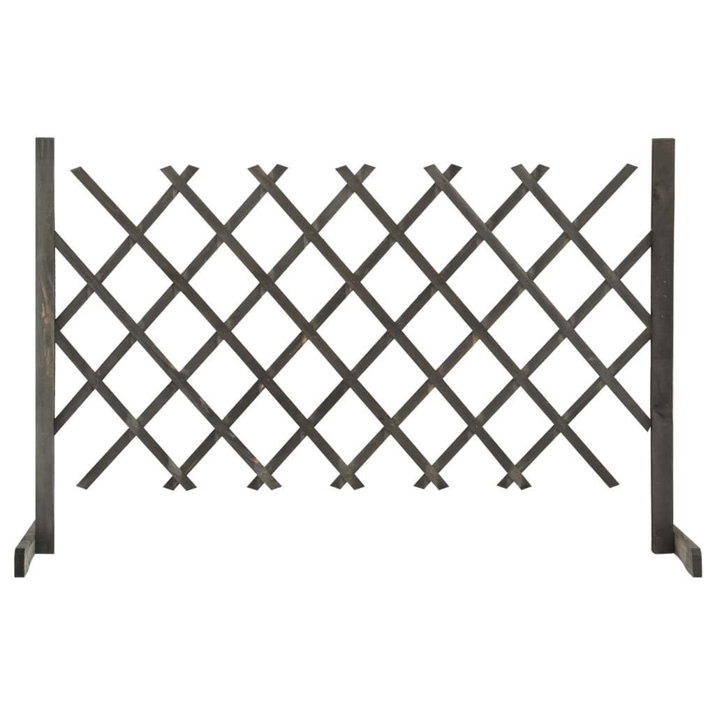 vidaXL Usine de jardin 120x60 cm massif vurenhout orange