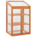 vidaXL Greenhouse 60x45x100 cm spruce wood