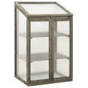 vidaXL Greenhouse 60x45x100 cm spruce wood