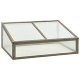 vidaXL Broeikas 100x65x40 cm vurenhout