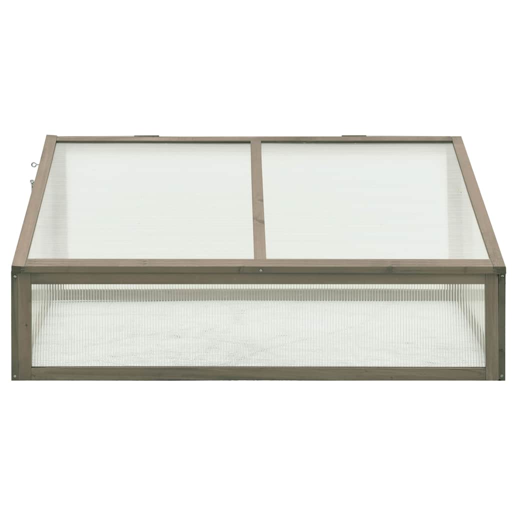 vidaXL Broeikas 100x65x40 cm vurenhout