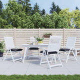 vidaXL Stoelkussens 2 st 40x40x7 cm oxford stof antracietkleurig