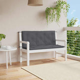 vidaXL Ensemble de banque de rangement 100x(50+50)x7 cm tissu Oxford couleur antraciet