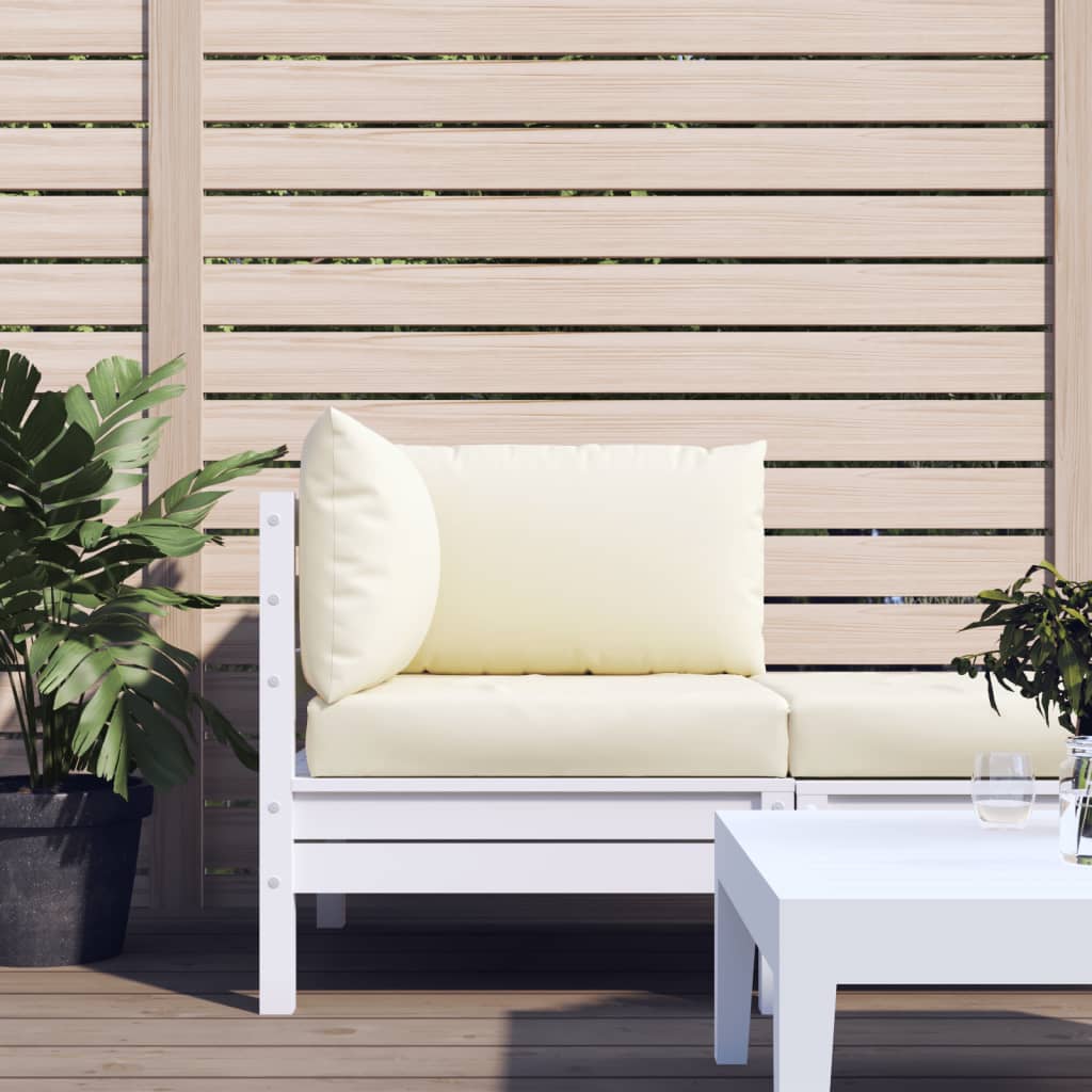 vidaXL Palletkussens 2 st stof antraciet
