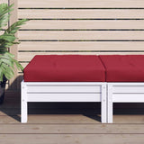 vidaXL Palletkussens 2 st stof antraciet