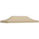 Tente de réception vidaXL 270 g/m² 3x3 m beige