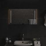 vidaXL Bathroom Mirror LED 40x20 cm