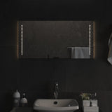 vidaXL Bathroom Mirror LED 40x20 cm