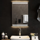 vidaXL Bathroom Mirror LED 40x20 cm
