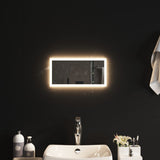 vidaXL Bathroom mirror LED 40x20 cm
