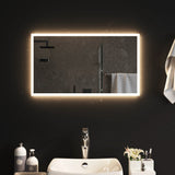 vidaXL Bathroom mirror LED 40x20 cm