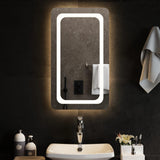 vidaXL Bathroom Mirror LED 40x20 cm