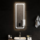 vidaXL Bathroom Mirror LED 40x20 cm