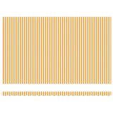 vidaXL Luifel uittrekbaar 3,5x2,5 m stof en aluminium blauw en wit