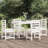 vidaXL 5-delige Tuinset massief grenenhout