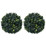 vidaXL Kunstbuxusbollen 4 st 12 cm