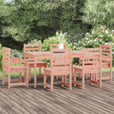vidaXL 7-delige Tuinset massief grenenhout