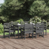 vidaXL 7-delige Tuinset massief grenenhout