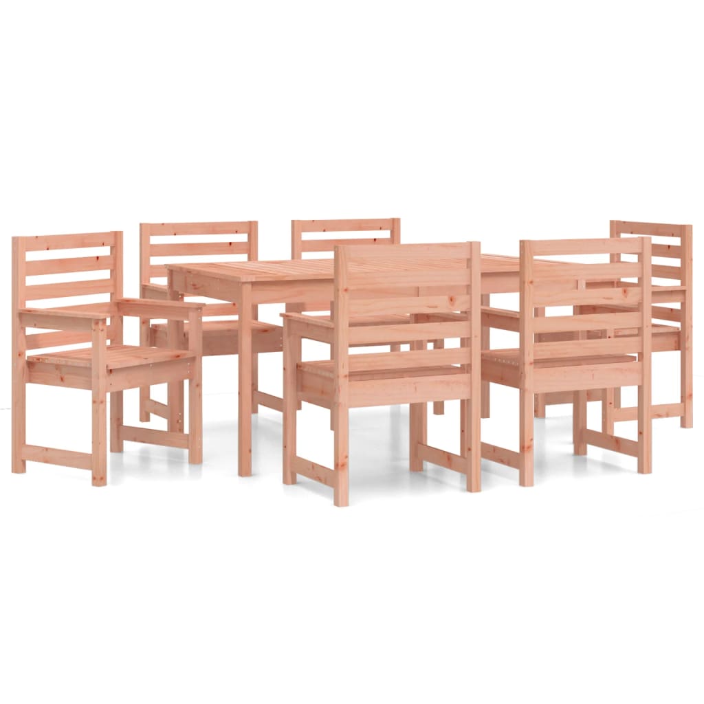 vidaXL 7-delige Tuinset massief grenenhout