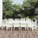 vidaXL 11-delige Tuinset massief grenenhout