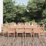 vidaXL 11-delige Tuinset massief grenenhout