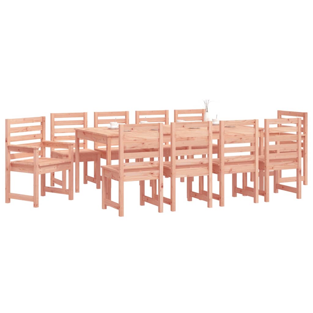 vidaXL 11-delige Tuinset massief grenenhout