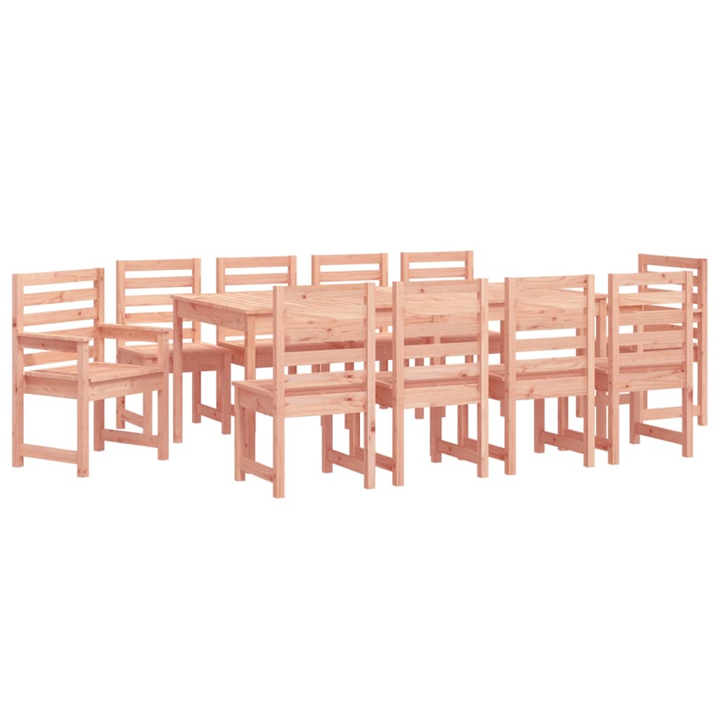vidaXL 11-delige Tuinset massief grenenhout