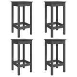 vidaXL 5-piece Garden Bar Set Solid Pine Wood White
